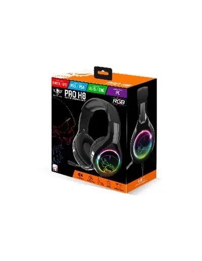 Spirit of Gamer Pro-H8 - Auriculares gaming con micrófono y jack 3.5 Negros Todos los auriculares | SPIRIT OF GAMER