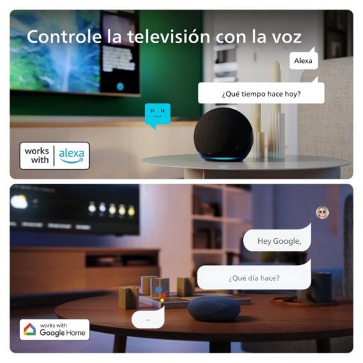 Philips TV 50" 50PUS8209/12 Ambilight, QLED UltraHD 4K, Smart TV, Dolby Atmos, Titan OS