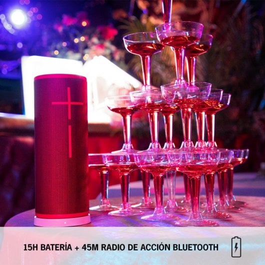 Ultimate Ears Boom 3 - Altavoz Inalámbrico Rojo Altavoces | ULTIMATE EARS