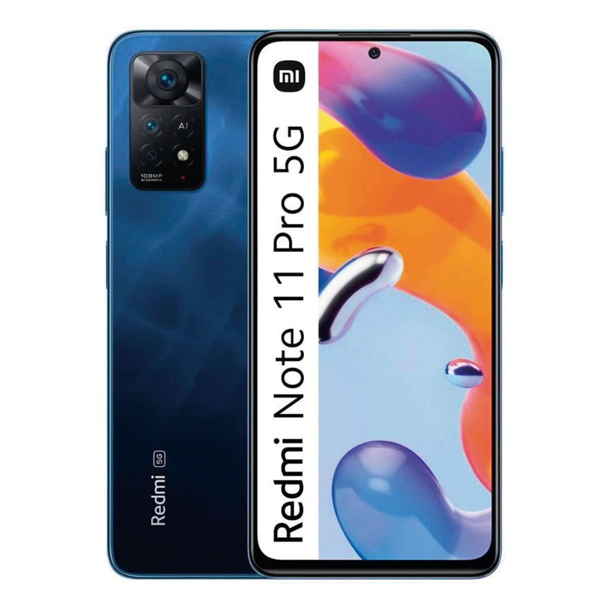 Xiaomi Redmi Note 11 Pro 5G 8GB/128GB Azul (Atlantic Blue) Dual SIM Smartphone | Xiaomi
