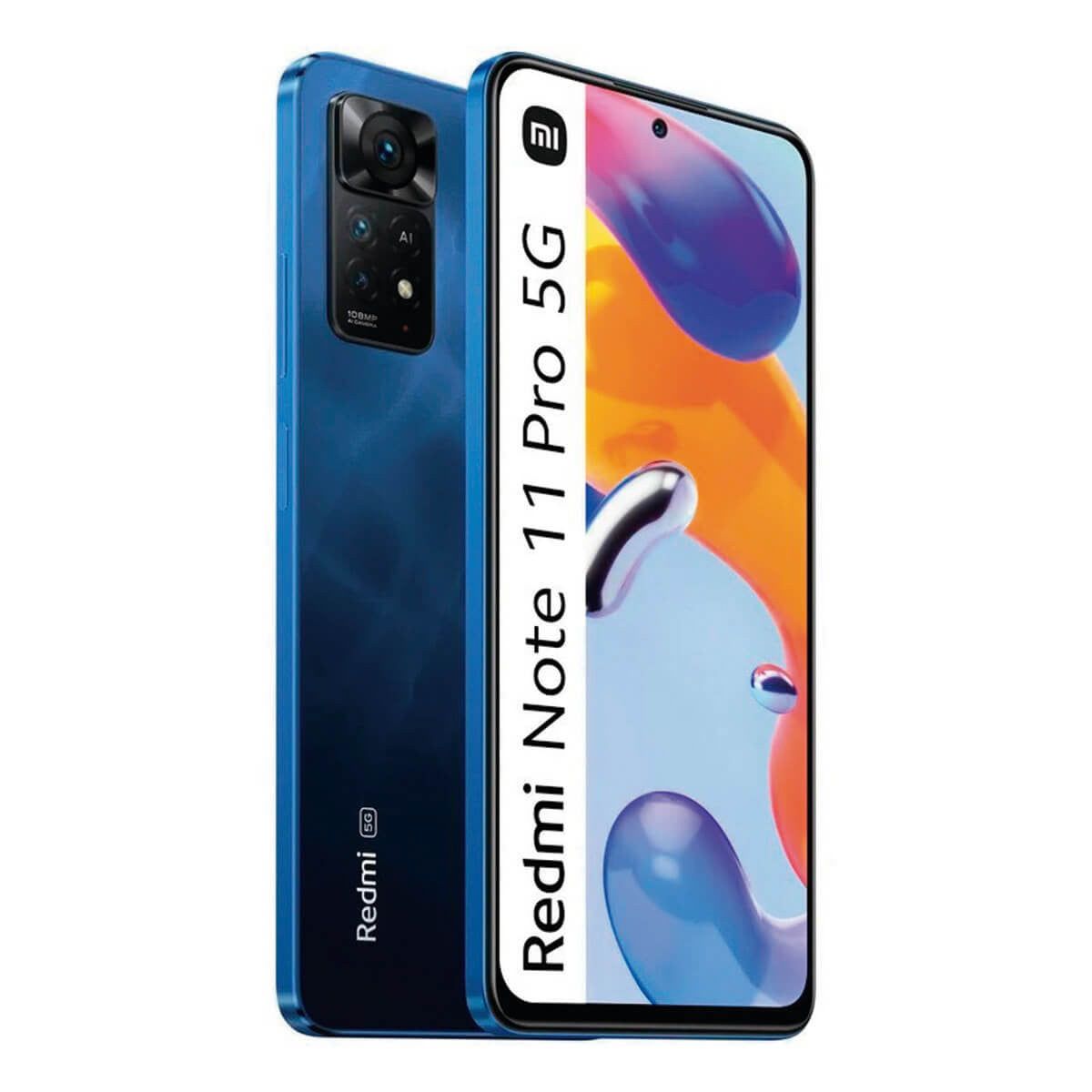 Xiaomi Redmi Note 11 Pro 5G 8GB/128GB Azul (Atlantic Blue) Dual SIM Smartphone | Xiaomi
