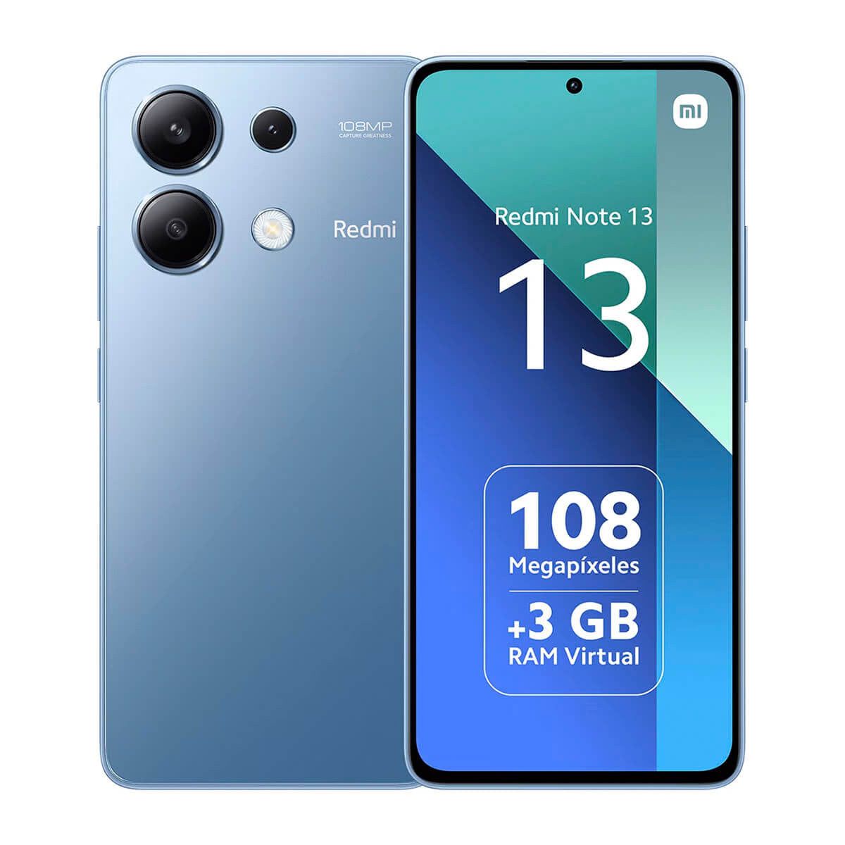 Xiaomi Redmi Note 13 4G 6GB/128GB Azul (Ice Blue) Dual SIM Smartphone | Xiaomi
