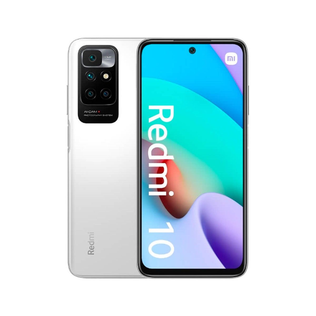 Xiaomi Redmi 10 4GB/128GB Blanco (Pebble White) Dual SIM 21061119AG Smartphone | Xiaomi