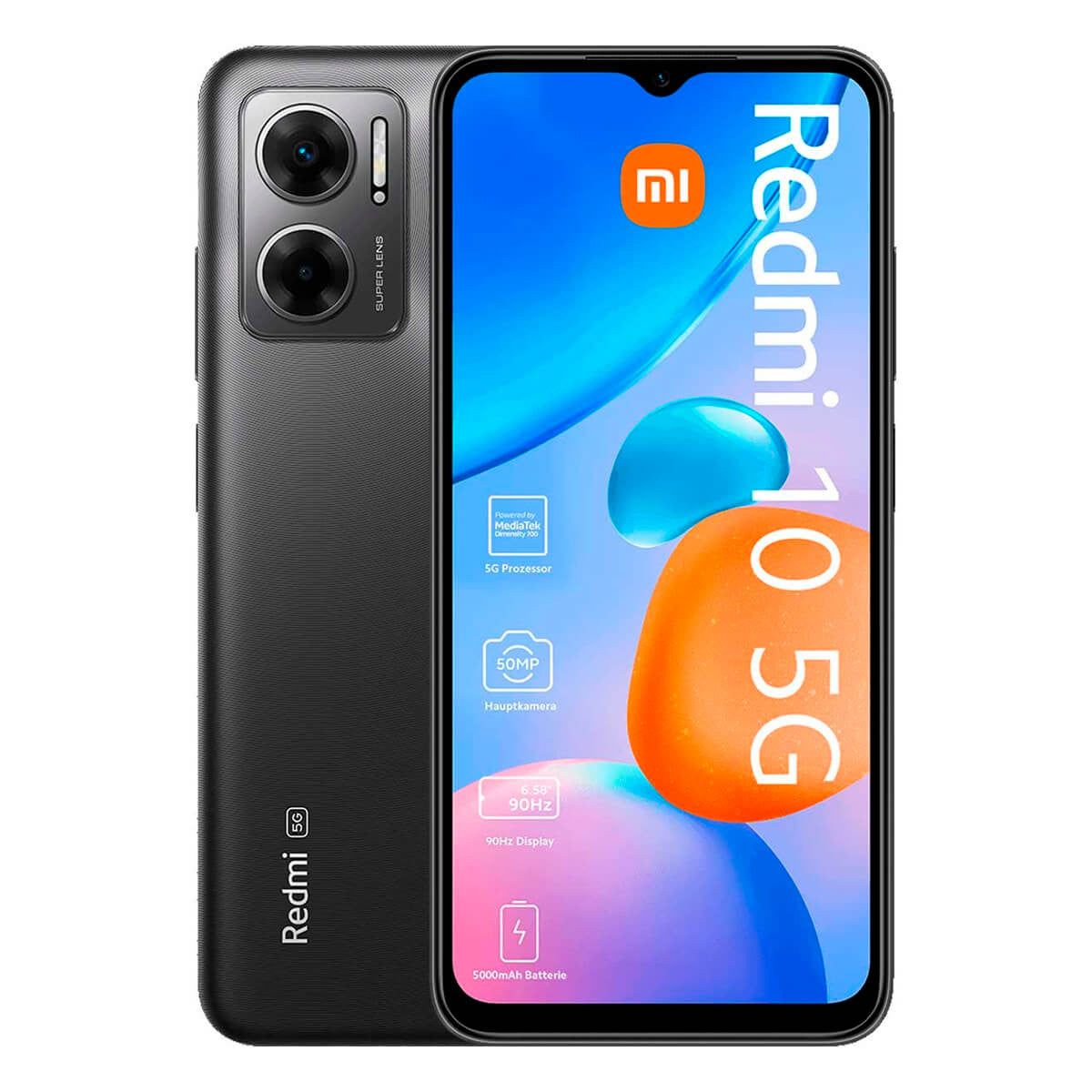 Xiaomi Redmi 10 5G 4GB/128GB Gris Grafito (Graphite Gray) Dual SIM Smartphone | Xiaomi