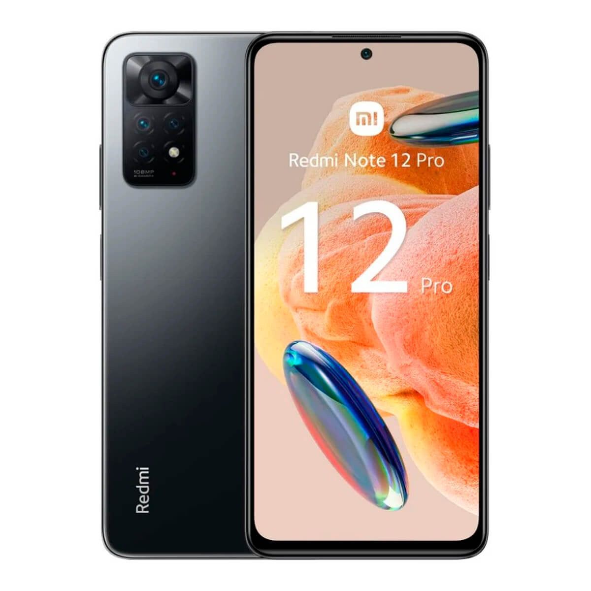 Xiaomi Redmi Note 12 Pro 4G 6GB/128GB Gris (Graphite Gray) Dual SIM Smartphone | Xiaomi