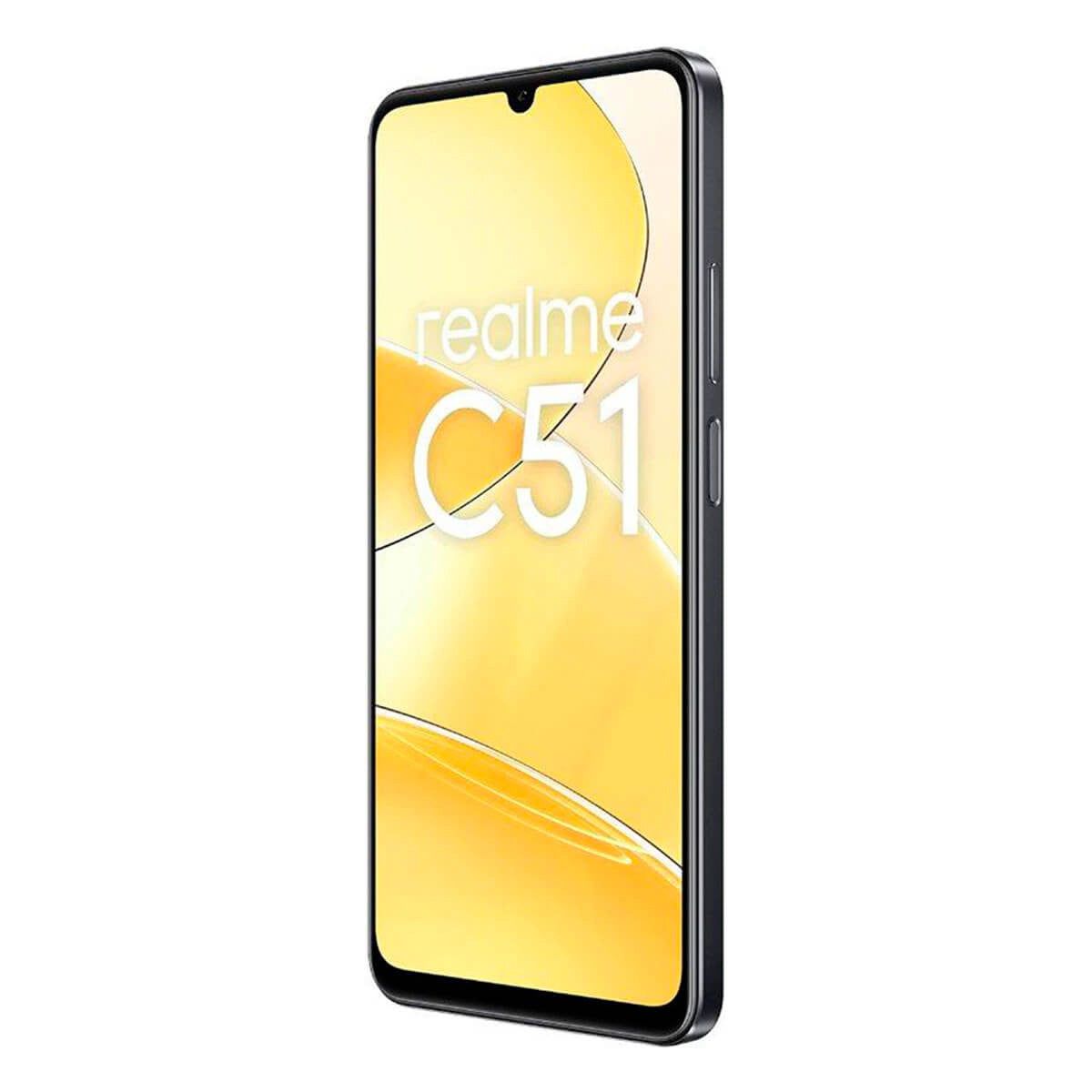Realme C51 4GB/128GB Negro (Carbon Black) Dual SIM RMX3830 Smartphone | Realme