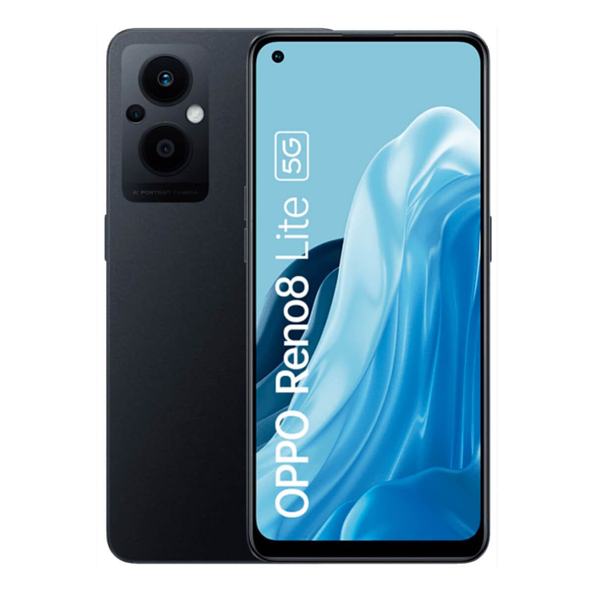 OPPO Reno8 Lite 5G 8GB/128GB Negro (Cosmic Black) Dual SIM CPH2343 Smartphone | Oppo