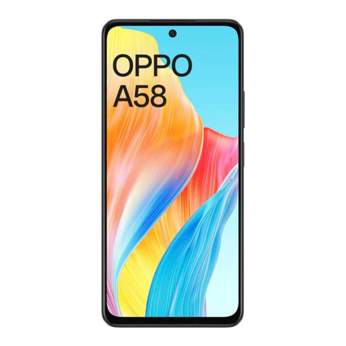Oppo A58 6GB/128GB Negro (Glowing Black) Dual SIM CPH2577 Smartphone | Oppo