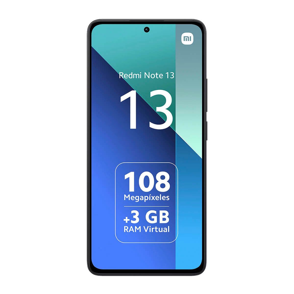 Xiaomi Redmi Note 13 4G 6GB/128GB Negro (Midnight Black) Dual SIM Smartphone | Xiaomi