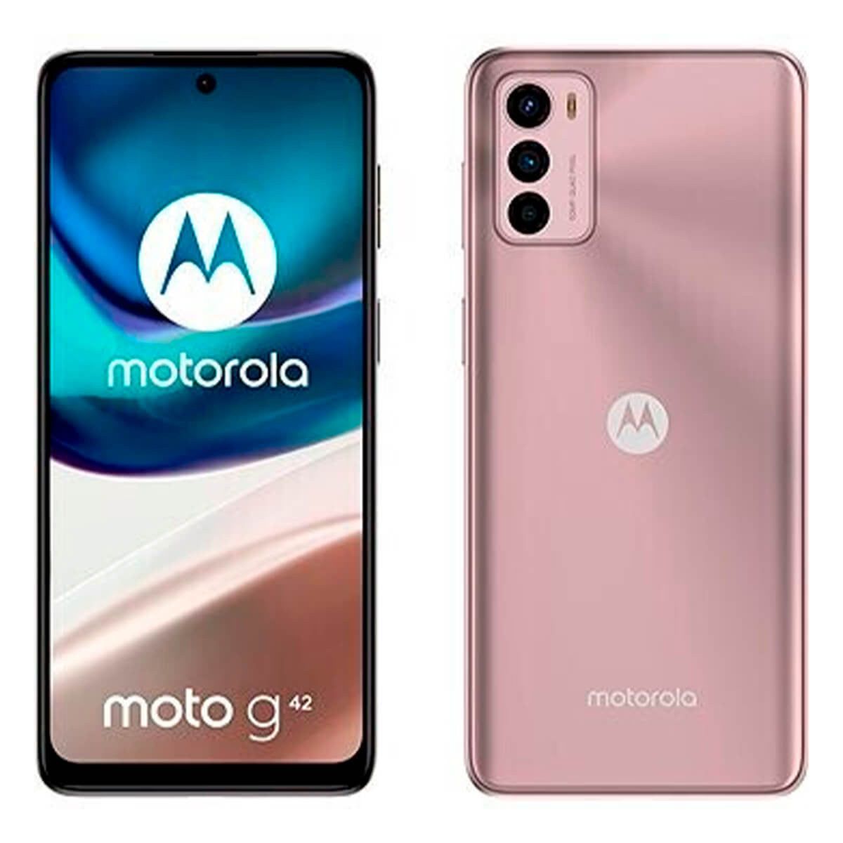 Motorola Moto G42 4G 4GB/128GB Rosa (Metallic Rose) Dual SIM Smartphone | Motorola