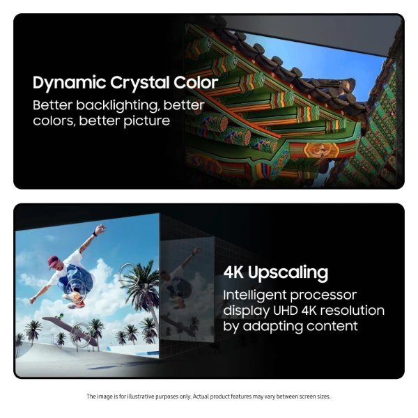 Samsung TV 85" TU85DU7105KXXC LED Ultra HD 4K, Smart TV, HDR, Tizen