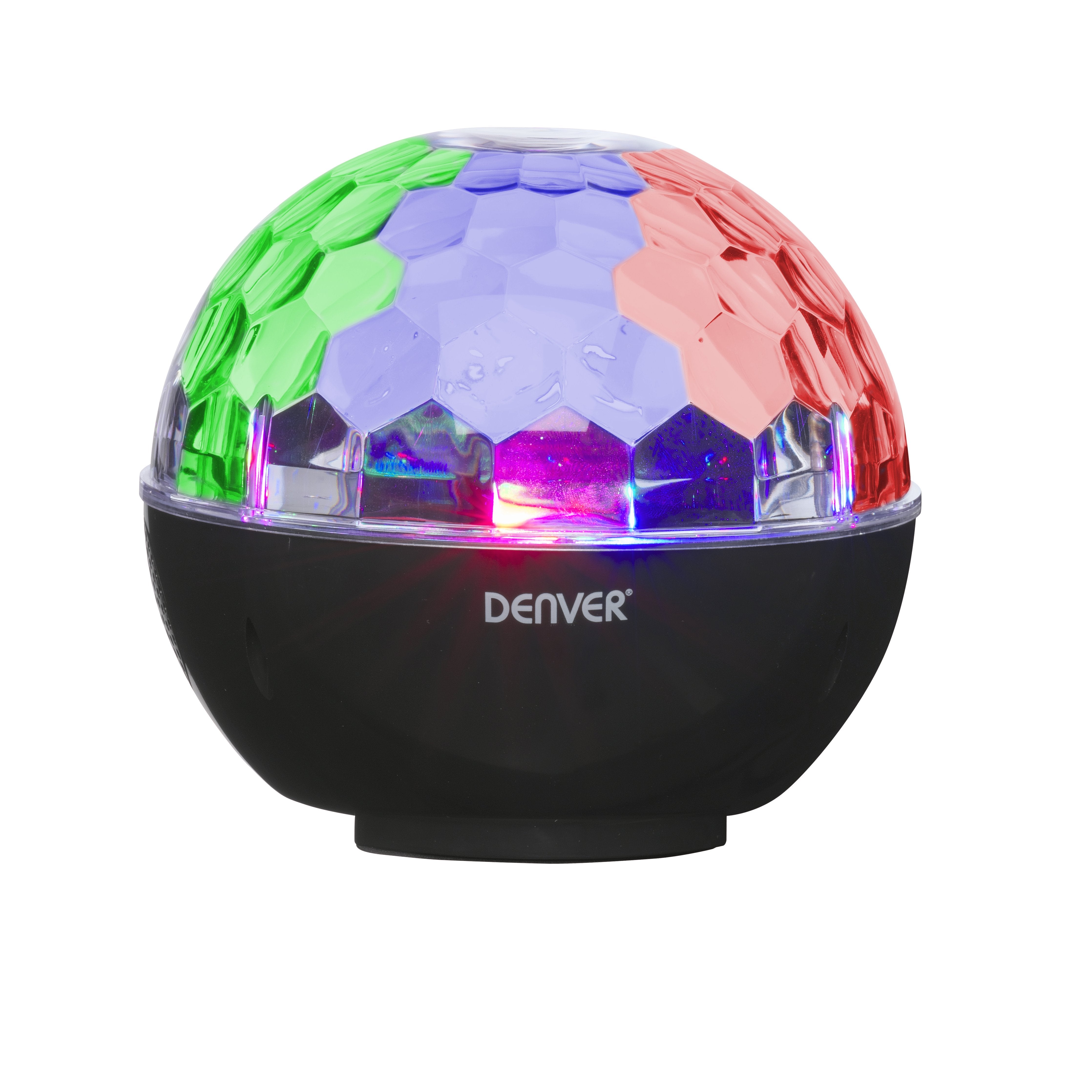 Altavoz portátil Denver BTL-65 con efecto luz de discoteca | Denver