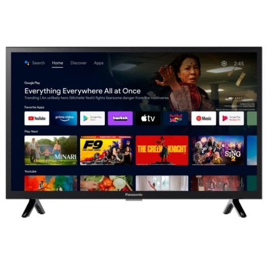 TV Panasonic 24" TX-24MSW504 <tc>Smart TV</tc>, LCD HD pronto, <tc>Android</tc>