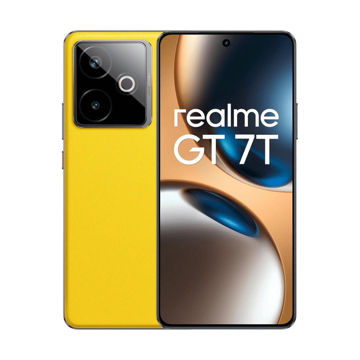 Realme GT 7T 5G 12GB/256GB Amarillo (Racing Yellow) Dual SIM Smartphone | Realme