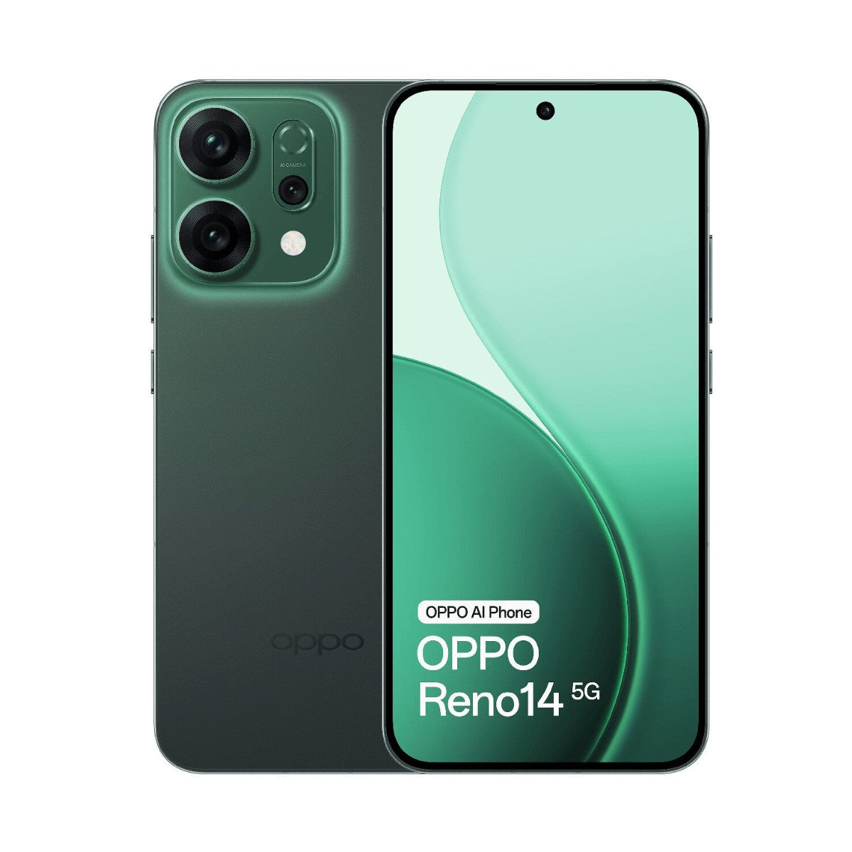 OPPO Reno14 5G 12GB/512GB Verde (Luminous Green) Dual SIM Smartphone | Oppo
