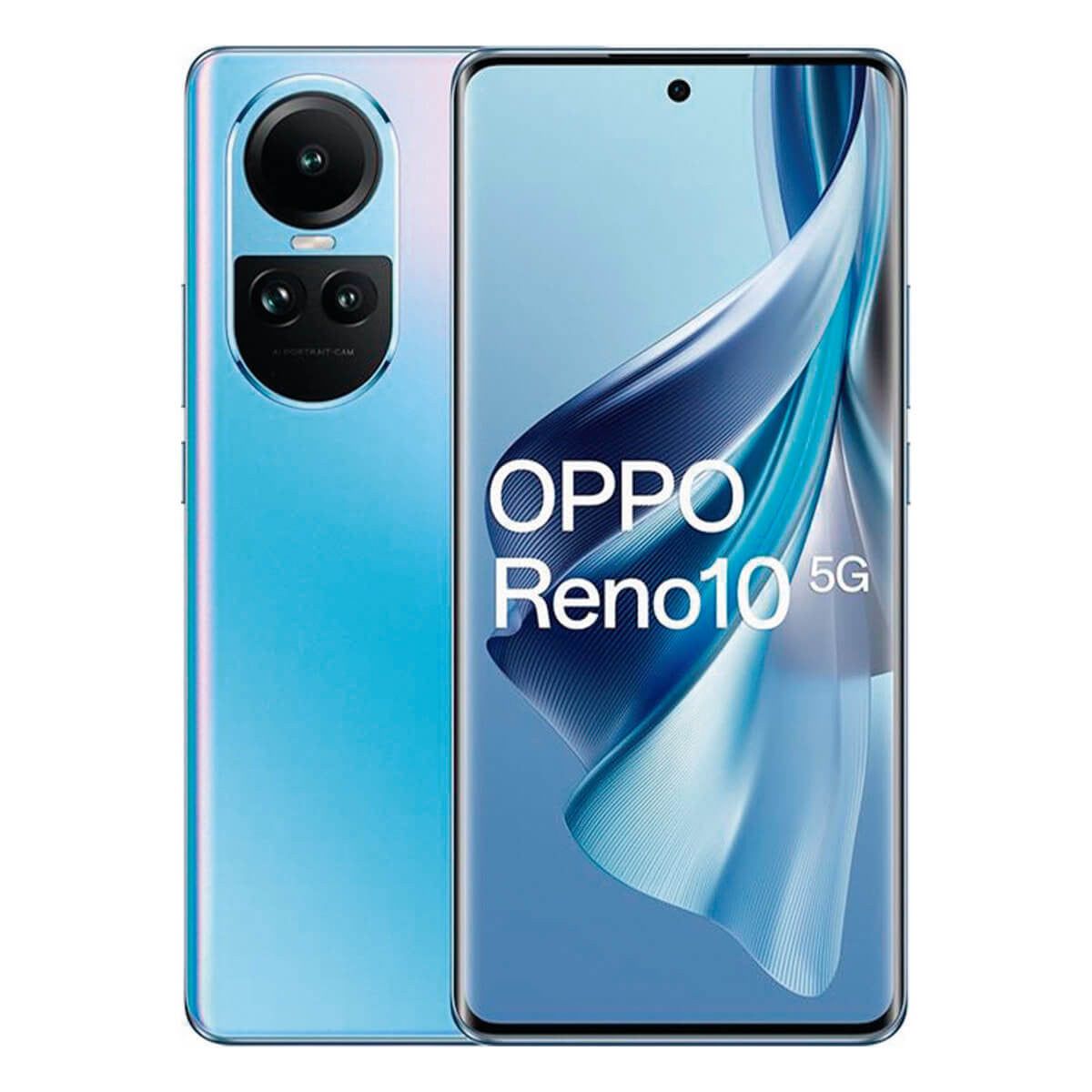 OPPO Reno10 5G 8GB/256GB Azul Hielo (Ice Blue) Dual SIM CPH2531 Smartphone | Oppo