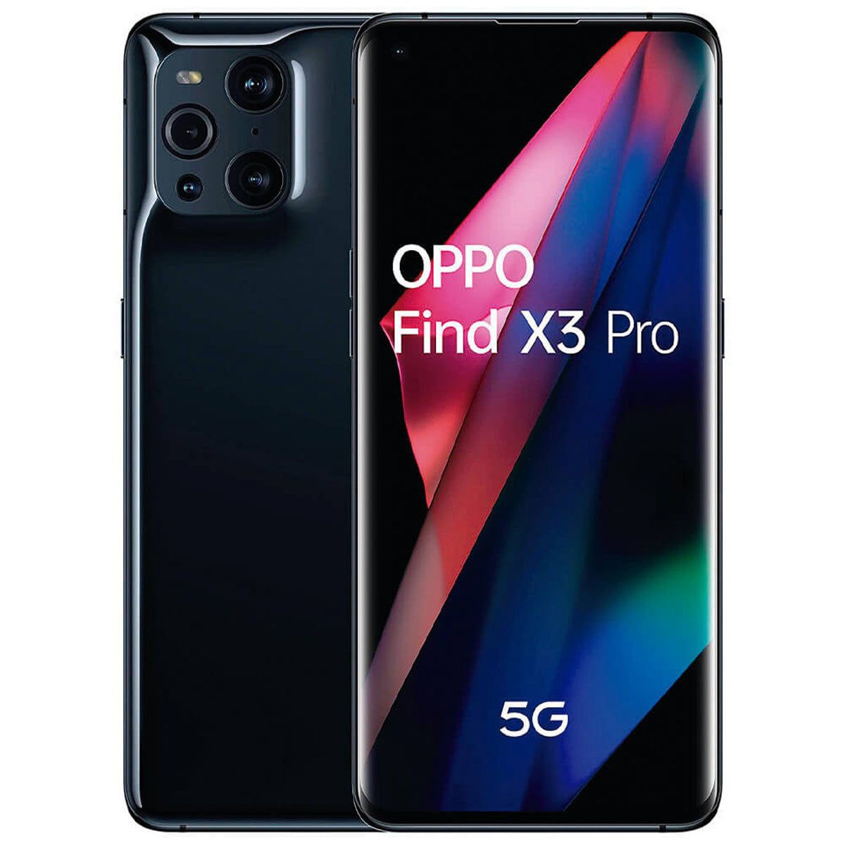 Oppo Find X3 Pro 5G 12GB/256GB Negro (Gloss Black) Dual SIM CPH2173 Smartphone | Oppo
