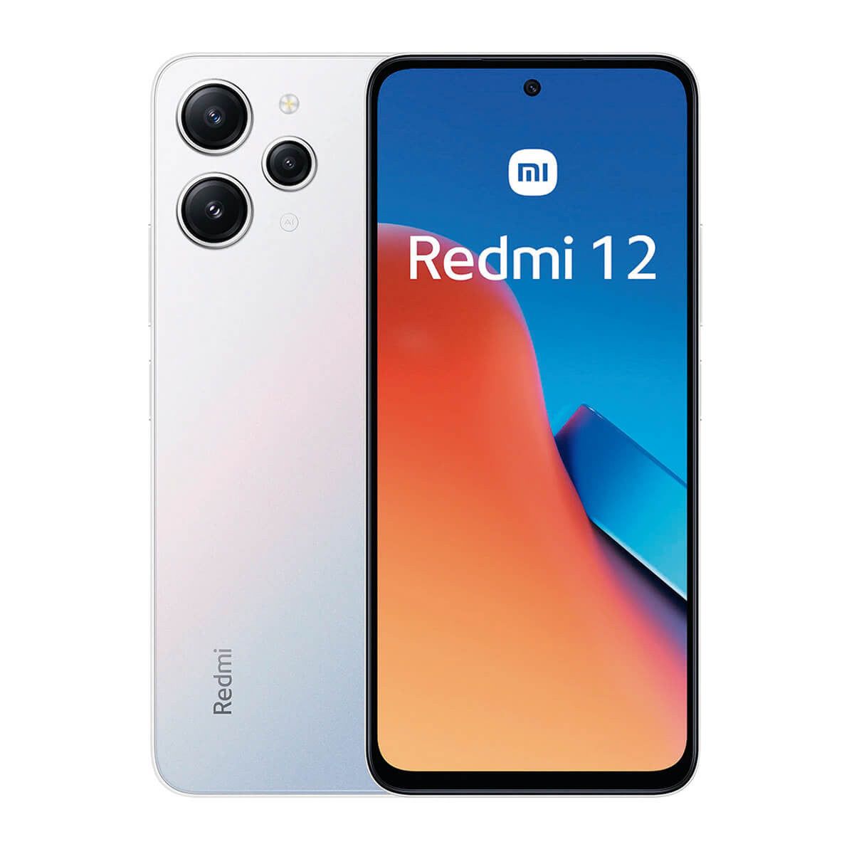 Xiaomi Redmi 12 4G 8GB/256GB Plata (Polar Silver) Dual SIM 23053RN02A Smartphone | Xiaomi