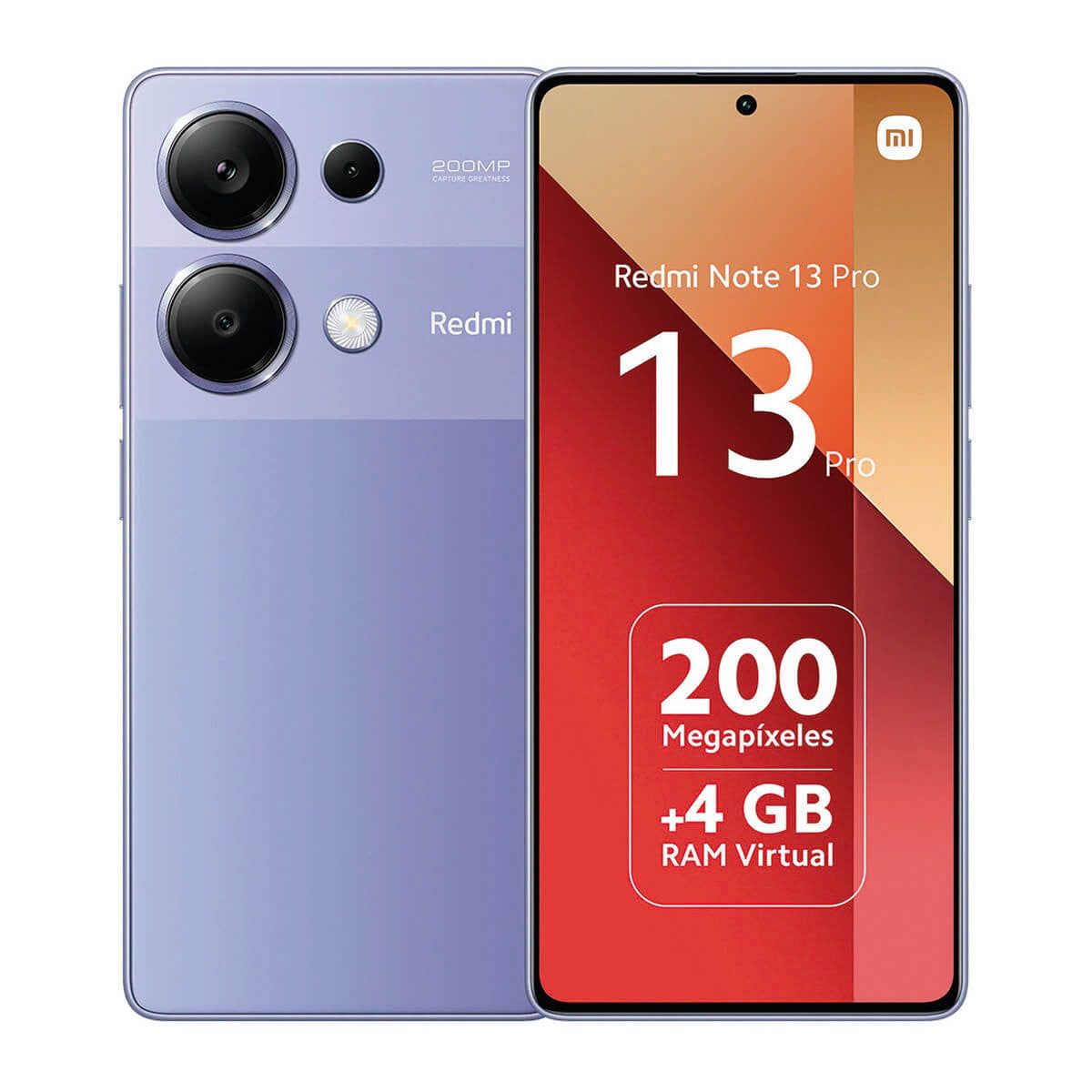 Xiaomi Redmi Note 13 Pro 4G 8GB/256GB Púrpura (Lavender Purple) Dual SIM Smartphone | Xiaomi