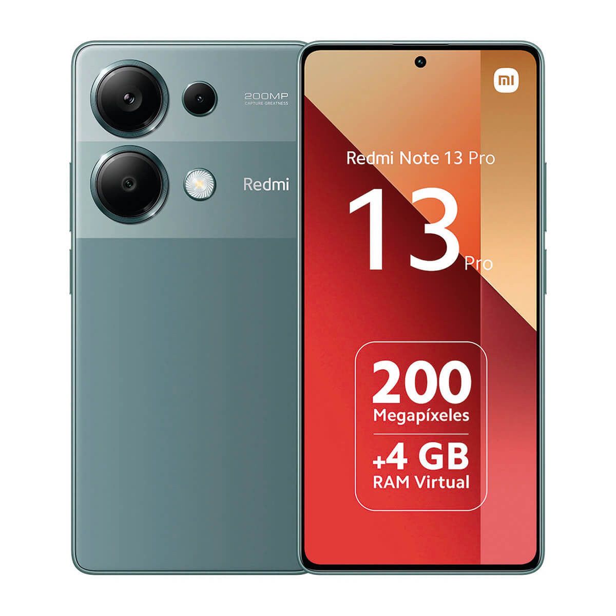Xiaomi Redmi Note 13 Pro 4G 8GB/256GB Verde (Forest Green) Dual SIM Smartphone | Xiaomi