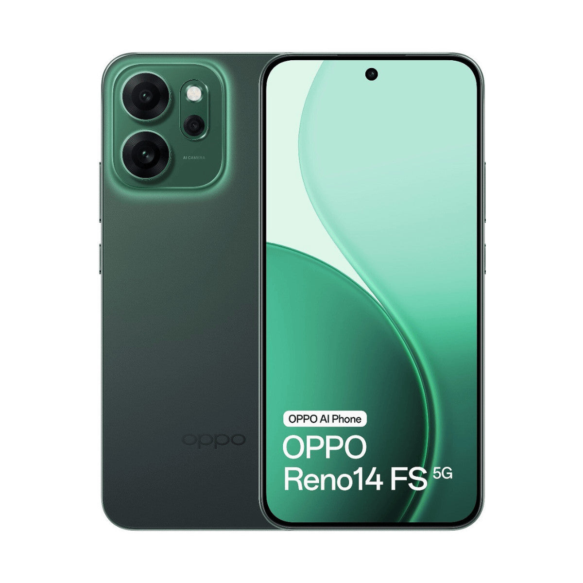 OPPO Reno14 FS 5G 12GB/512GB Verde (Luminous Green) Dual SIM Smartphone | Oppo