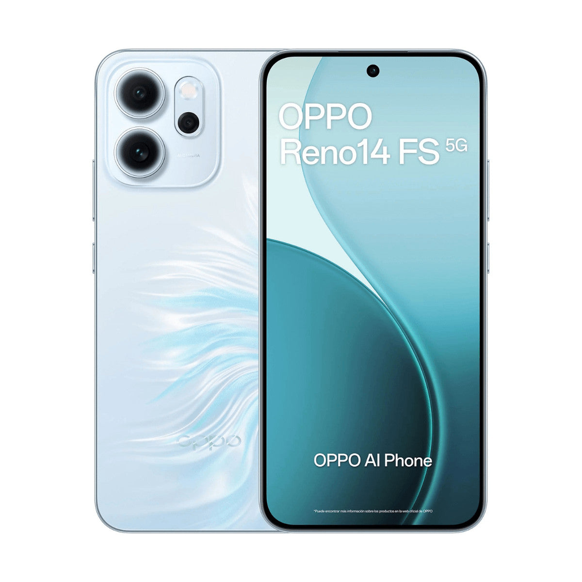 OPPO Reno14 FS 5G 12GB/512GB Azul (Opal Blue) Dual SIM Smartphone | Oppo