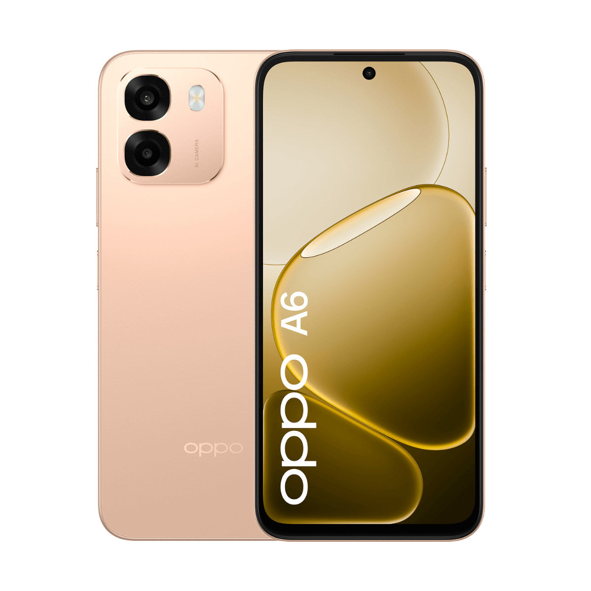 OPPO A6 4G 6GB/256GB Dorado (Aurora Gold) Dual SIM Smartphone | Oppo