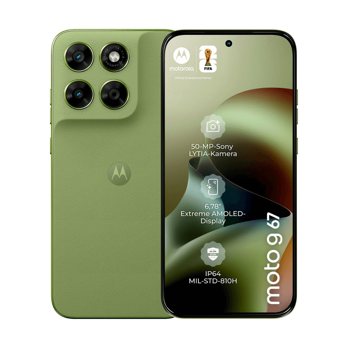 Motorola Moto G67 5G 4GB/256GB Verde (Nile) Dual SIM Smartphone | Motorola