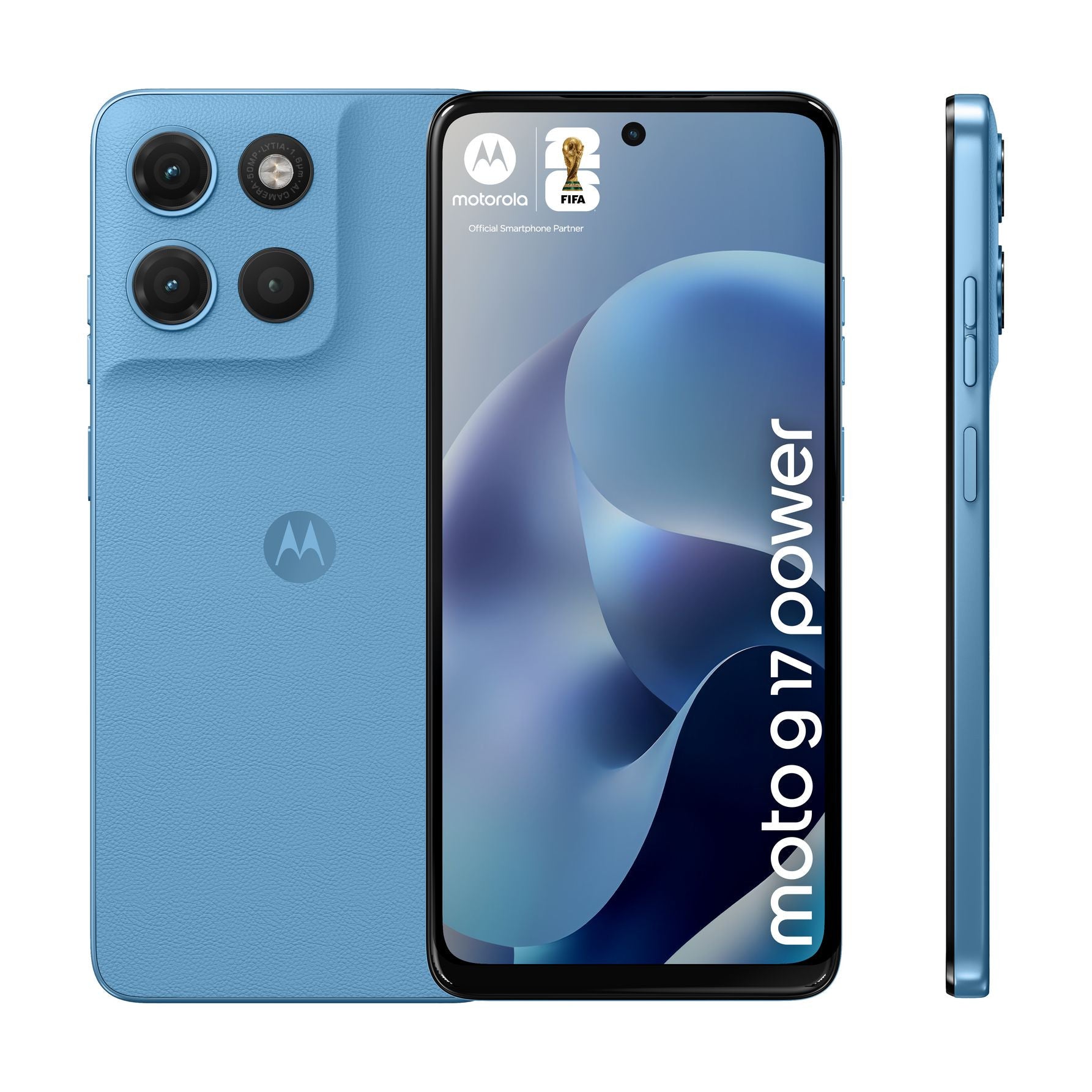 Motorola Moto G17 Power 4G 4GB/256GB Azul (Alaskan Blue) Dual SIM XT2623-2 Smartphone | Motorola