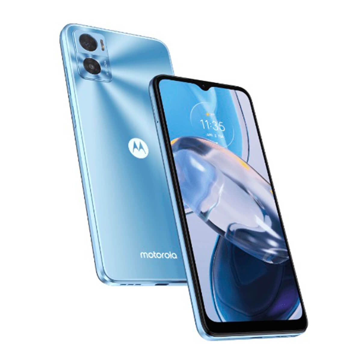 Motorola Moto E22 3GB/32GB Azul (Crystal blue) Dual SIM XT2239 Smartphone | Motorola