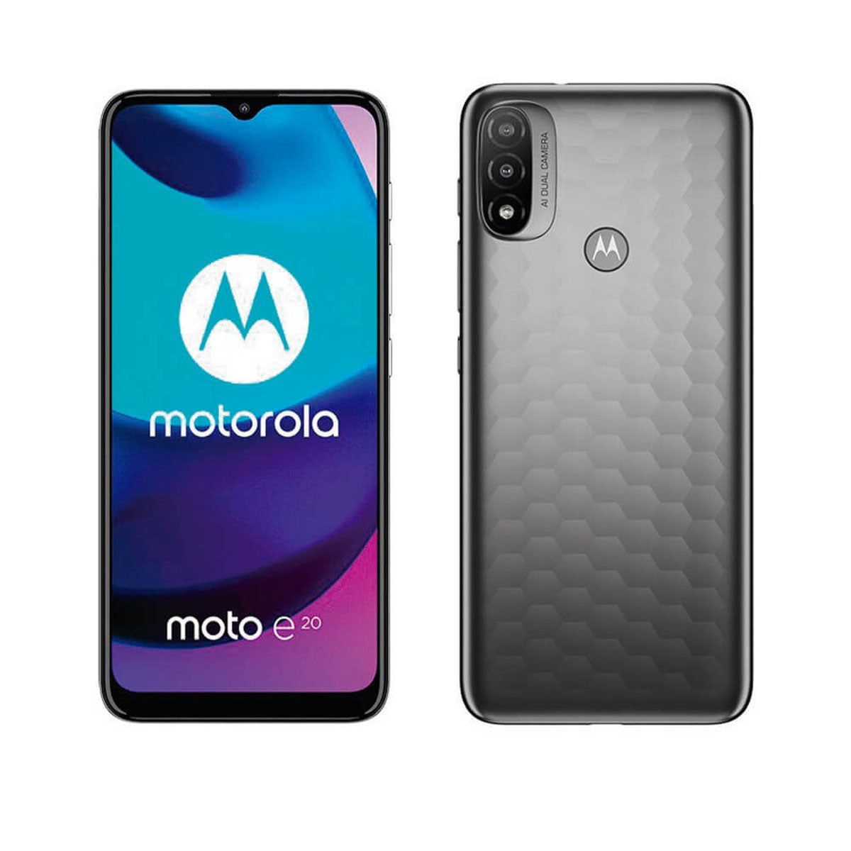 Motorola Moto E20 2GB/32GB Gris Grafito Dual SIM XT21553 Smartphone | Motorola