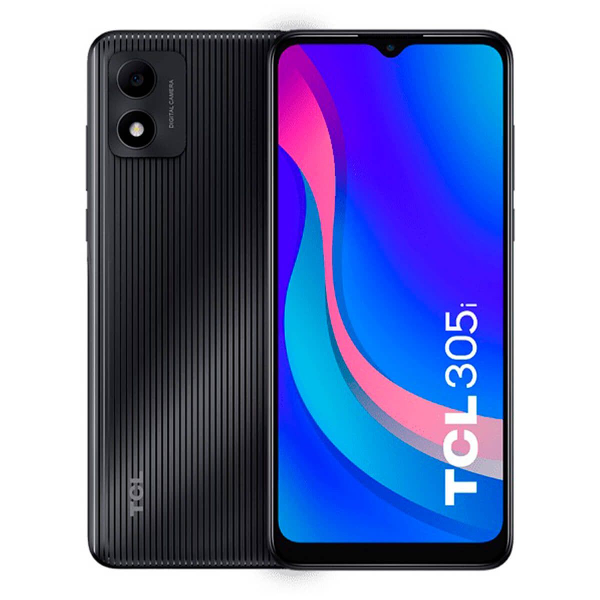 TCL 305i 4G 2GB/32GB Negro (Prime Black) Dual SIM 5164D Smartphone | TCL