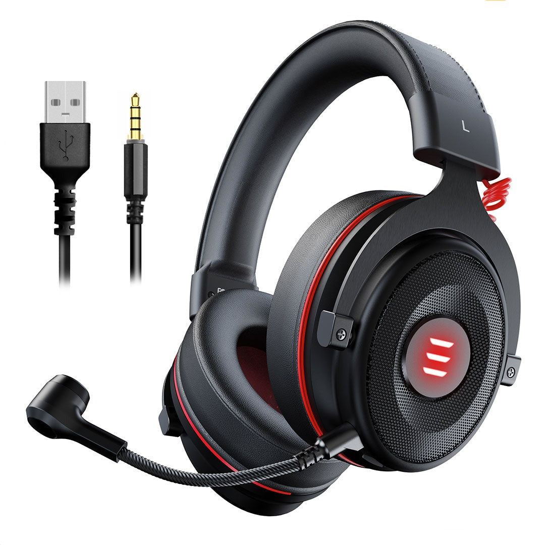 E900/E900 Pro Auriculares Gamer 7.1 Surround para PC con USB/3,5 mm y Micrófono 0 | Hifi Media Store