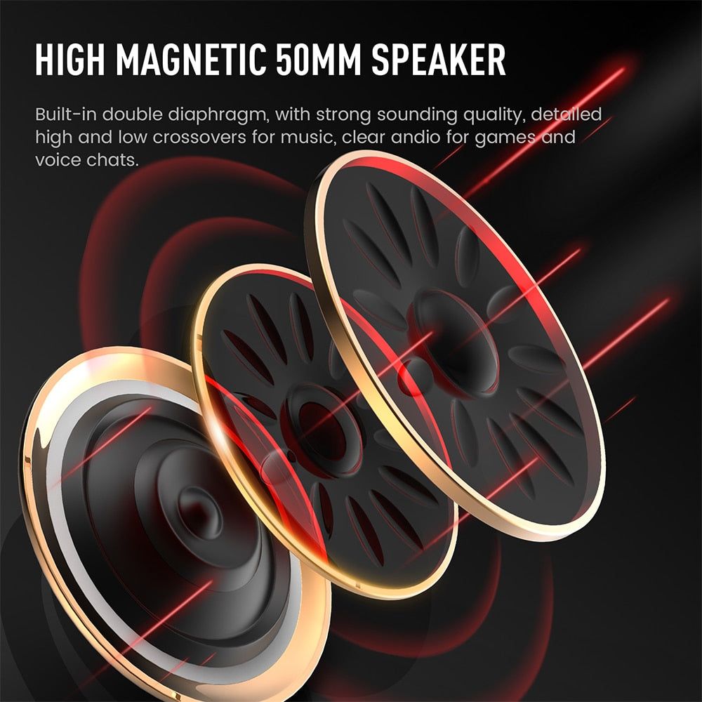 E900/E900 Pro Auriculares Gamer 7.1 Surround para PC con USB/3,5 mm y Micrófono 0 | Hifi Media Store
