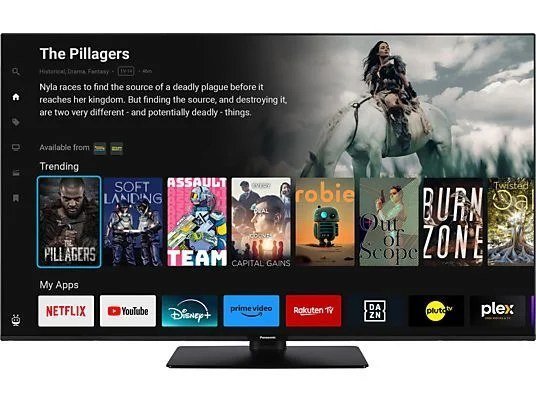 TV Panasonic 55" TB-55W60AEZ LED 4K Ultra HD, <tc>Smart TV</tc> com TiVo, HDR, Wifi, Bluetooth, Preto