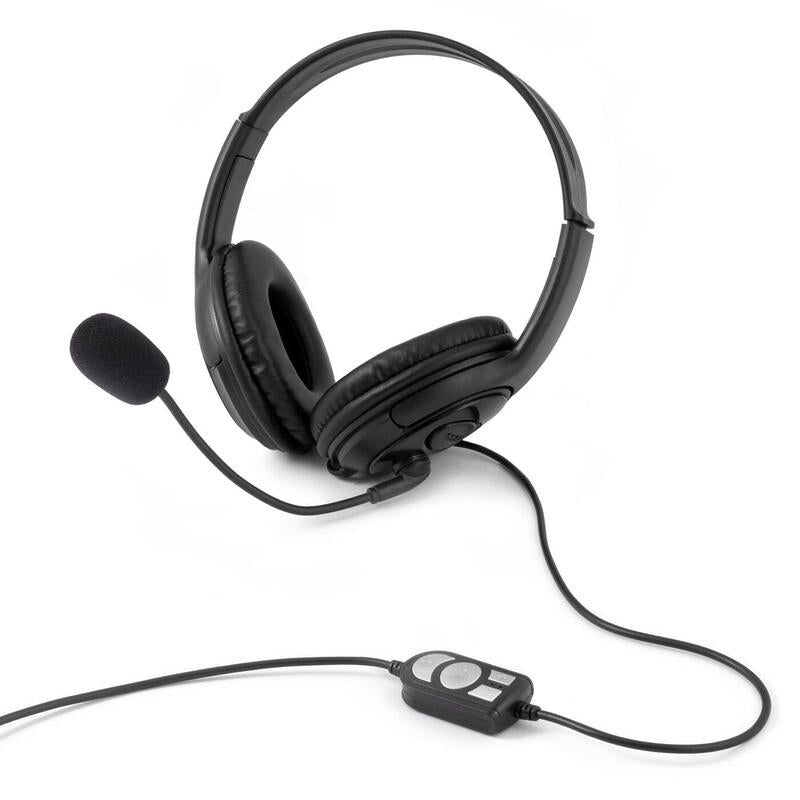 Coolbox Coolchat U1 - Auriculares Usb + Microfono Negro Todos los auriculares | COOLBOX