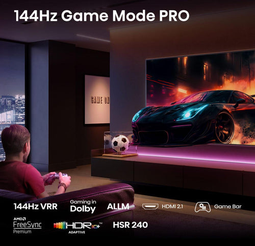 TV Hisense 75E77Q Pro 75" 4K Ultra HD Smart WiFi Negro Televisores | Hisense