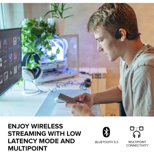 Creative Outlier Free Mini - Auriculares Sem Fios Bluetooth de Condução Óssea Pretos