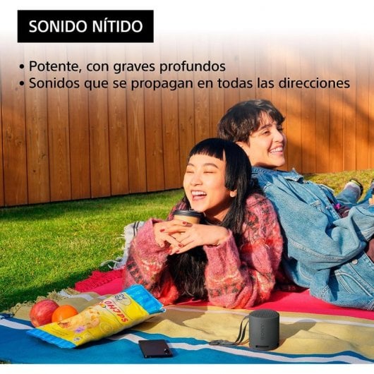 Sony SRS-XB100 - Portable Bluetooth Speaker Black