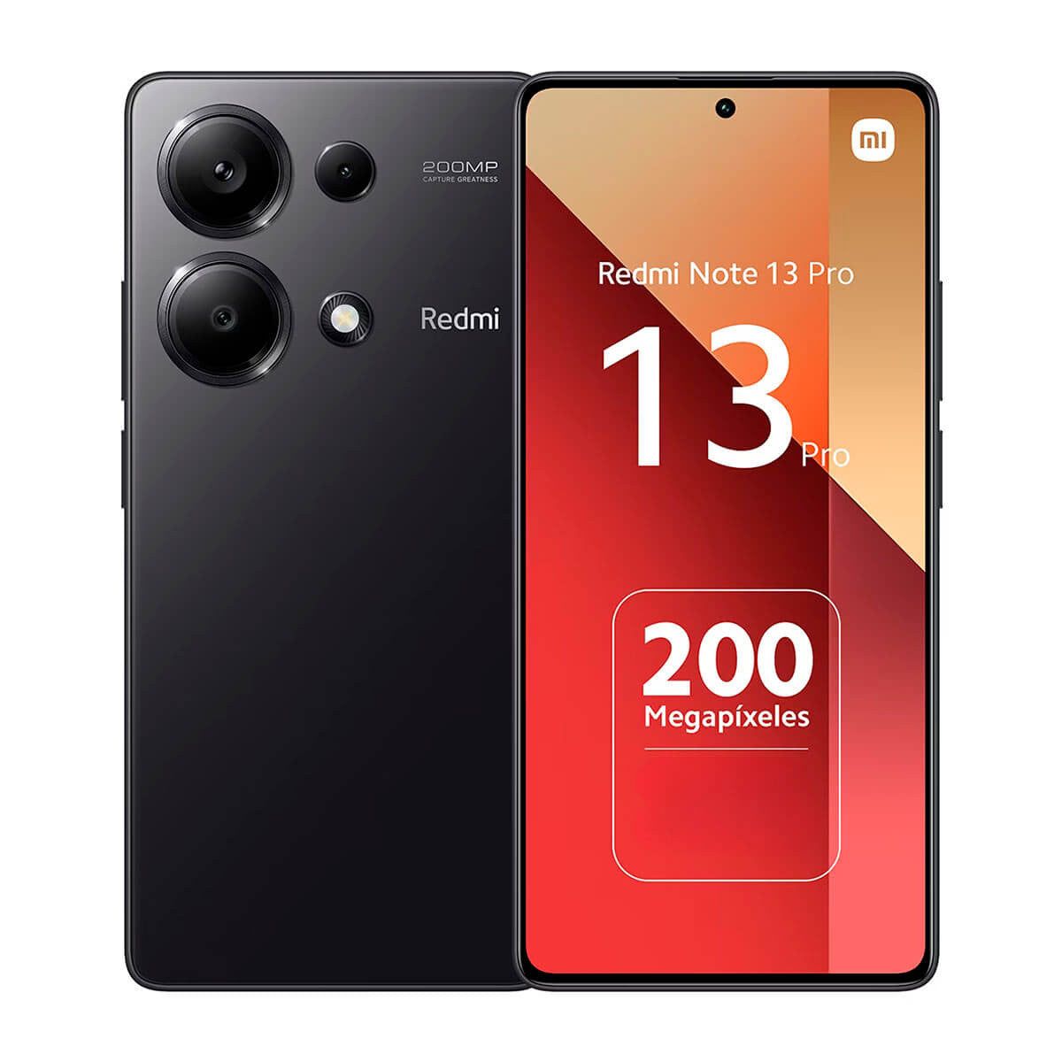 Xiaomi Redmi Note 13 Pro 4G 12GB/512GB Negro (Midnight Black) Dual SIM Smartphone | Xiaomi