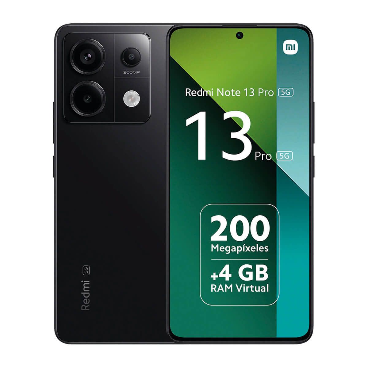 Xiaomi Redmi Note 13 Pro 5G 12GB/512GB Negro (Midnight Black) Dual SIM Smartphone | Xiaomi