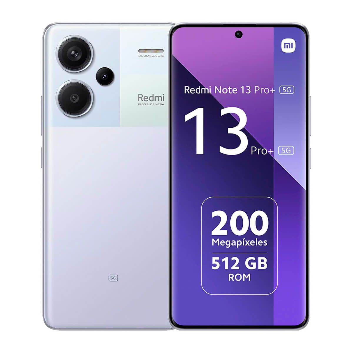 Xiaomi Redmi Note 13 Pro+ 5G 12GB/512GB Púrpura (Aurora Purple) Dual SIM Smartphone | Xiaomi