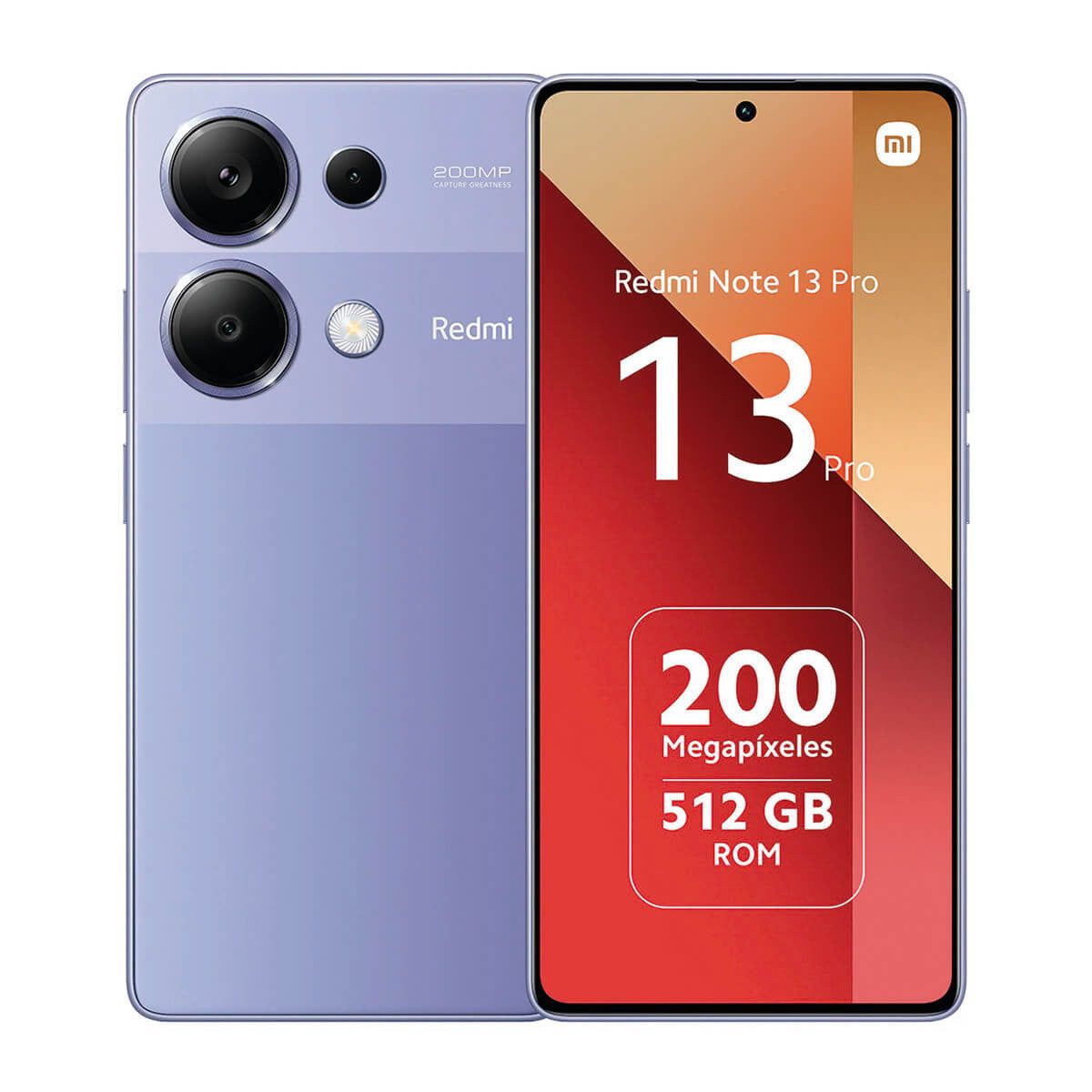 Xiaomi Redmi Note 13 Pro 4G 12GB/512GB Púrpura (Lavender Purple) Dual SIM Smartphone | Xiaomi