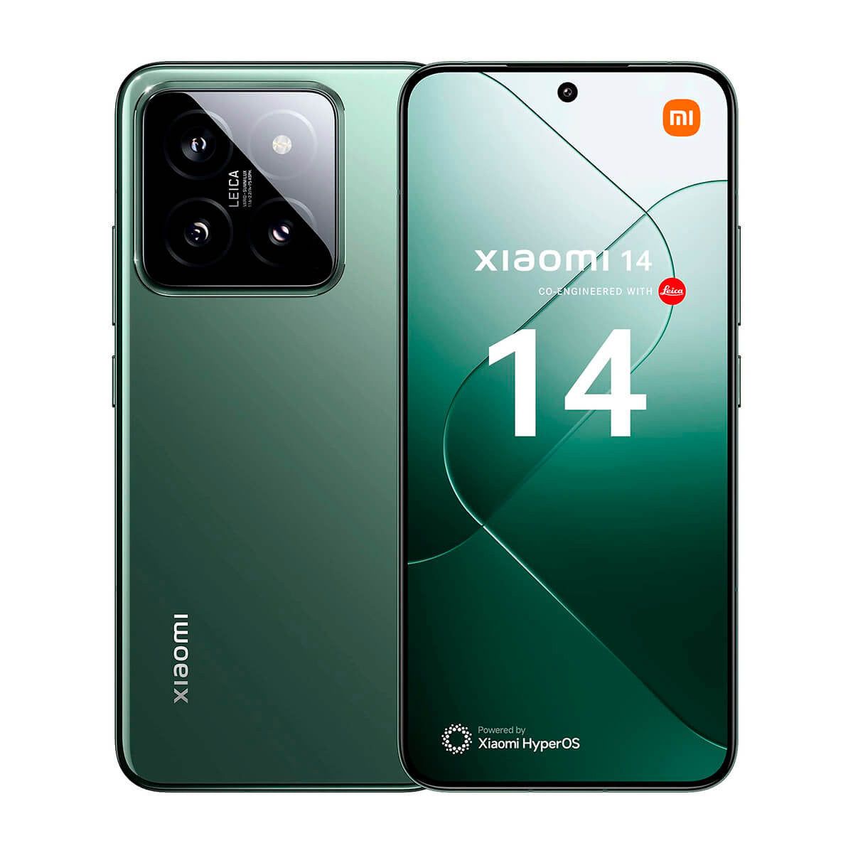 Xiaomi 14 5G 12GB/512GB Verde (Jade Green) Dual SIM Smartphone | Xiaomi