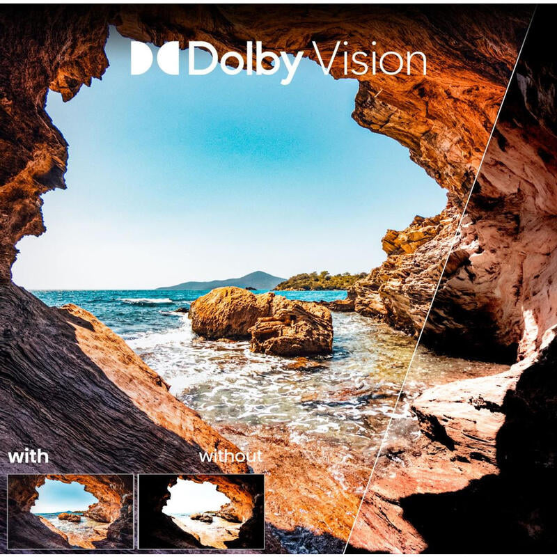 TV Hisense 55" 55A6N DLED 4K UHD, Smart TV, Dolby Vision, VIDAA