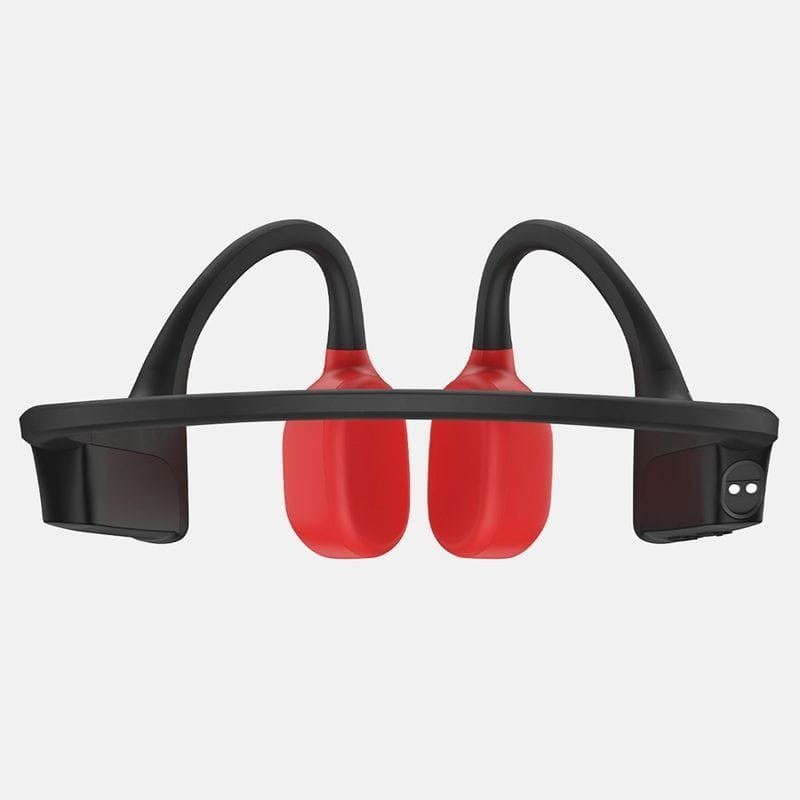 Suunto WING - Casque Bluetooth à conduction osseuse Noir/Rouge