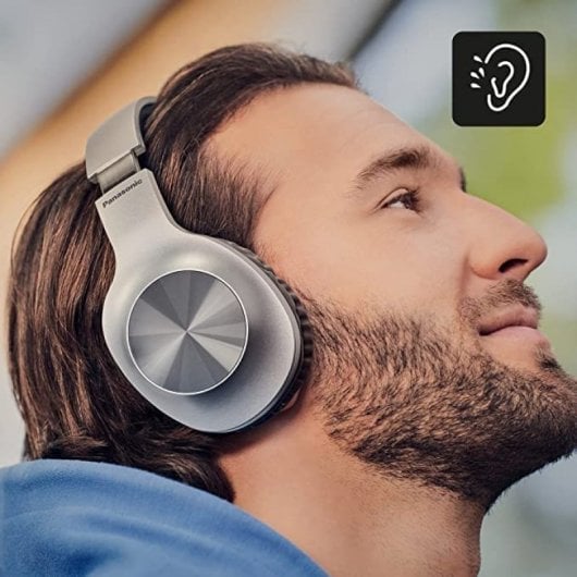 <tc>Panasonic RB-HX220B - Wireless Bluetooth Headphones Silver</tc>