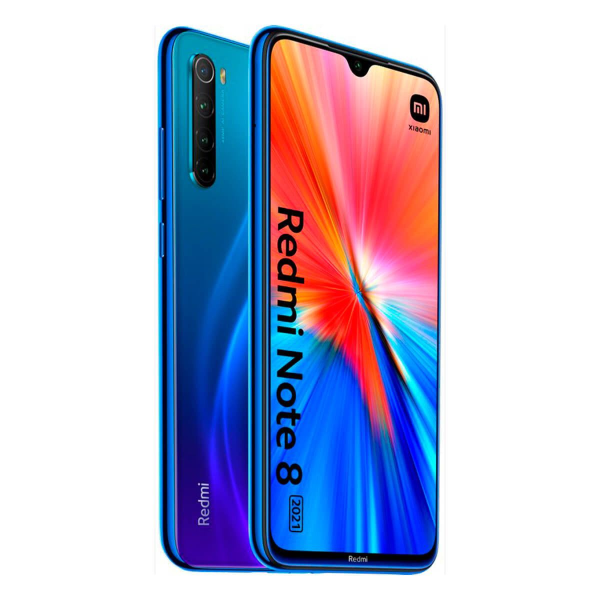 Xiaomi Redmi Note 8 (2021) 4GB/64GB Azul (Neptune Blue) Dual SIM Smartphone | Xiaomi