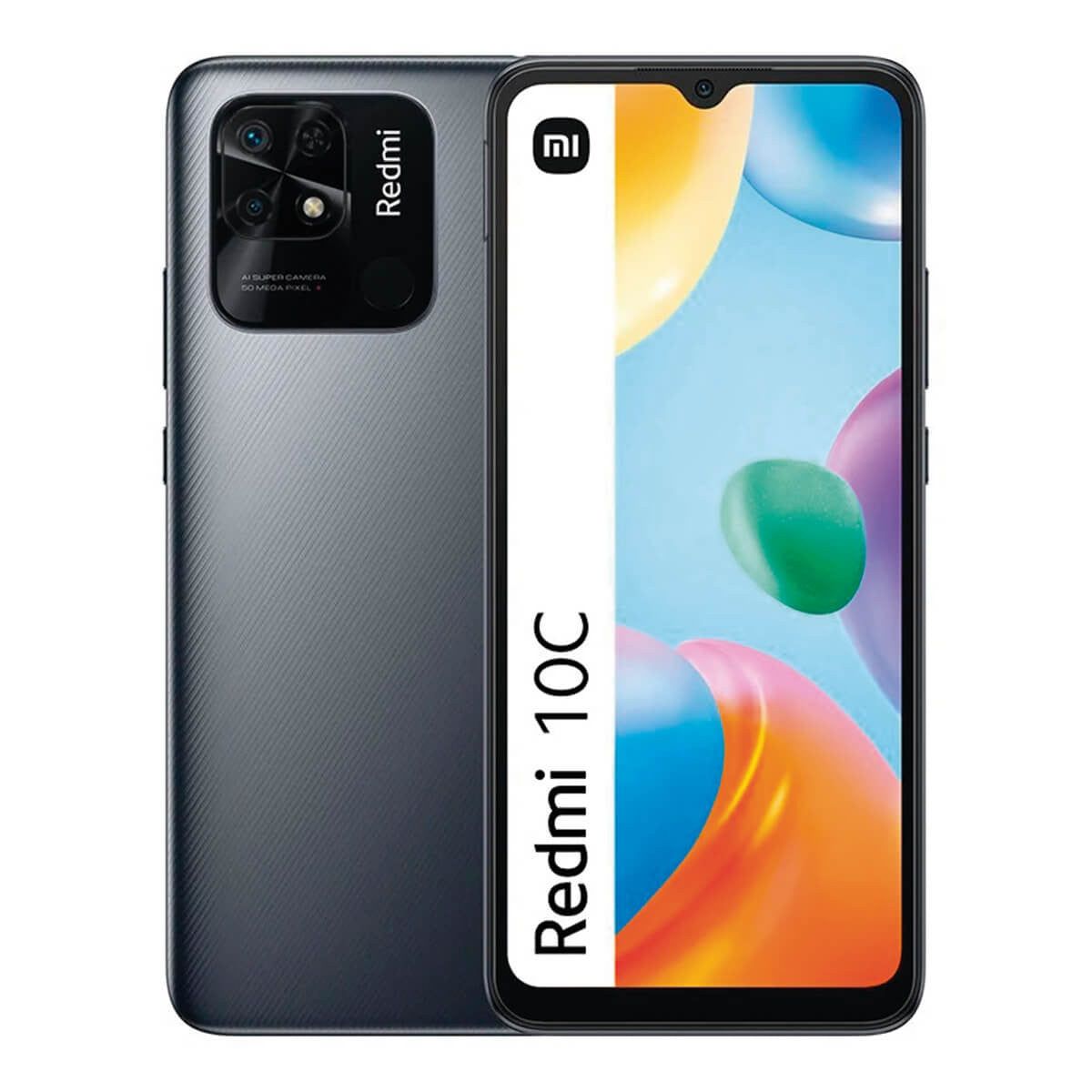 Xiaomi Redmi 10C 3GB/64GB Gris Grafito (Graphite Gray) Dual SIM Smartphone | Xiaomi