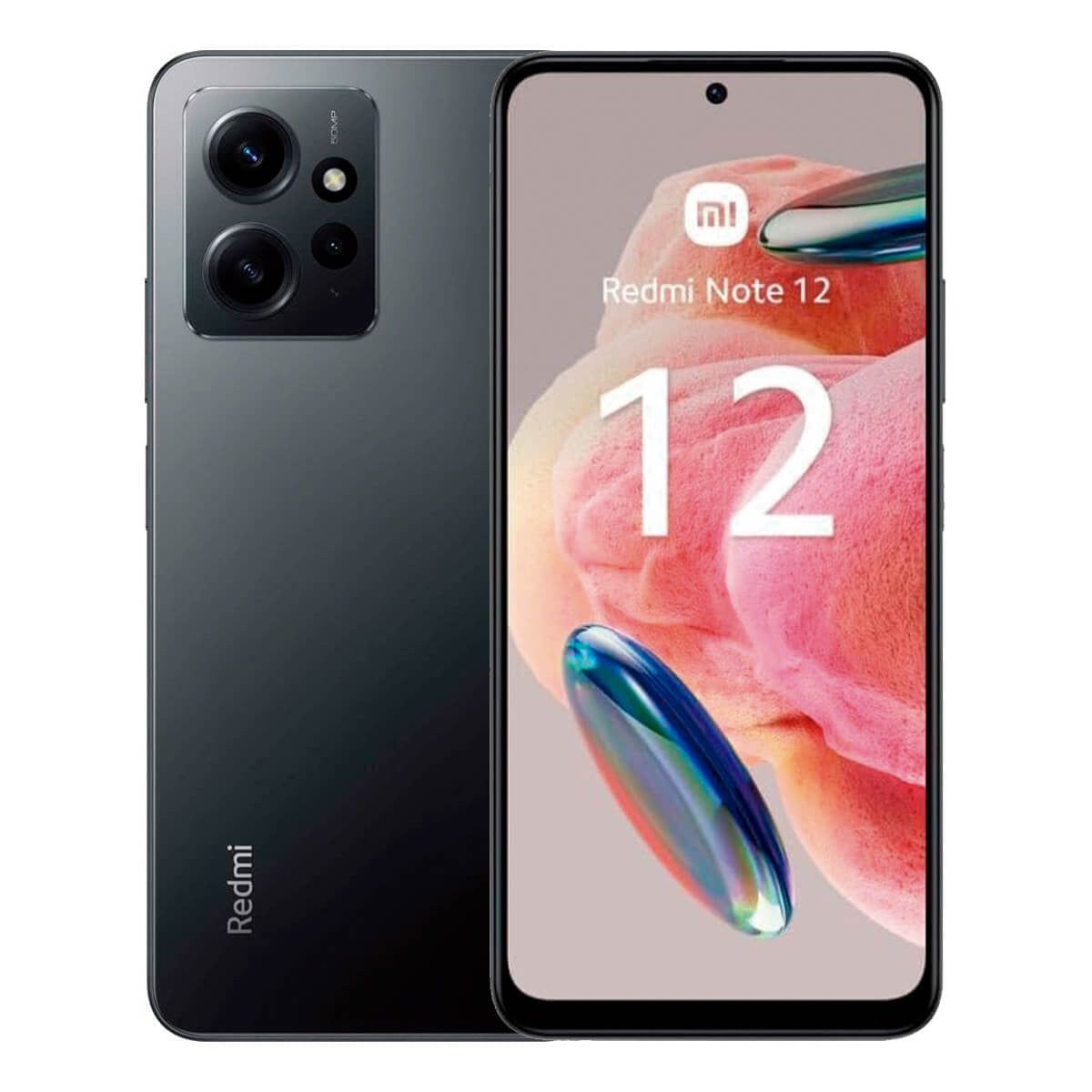 Xiaomi Redmi Note 12 4G 4GB/64GB Gris (Onyx Gray) Dual SIM Smartphone | Xiaomi